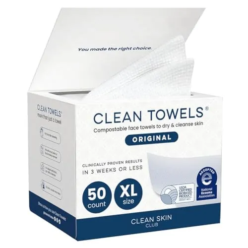 Clean Skin Club Clean Towels XL Review: Disposa...