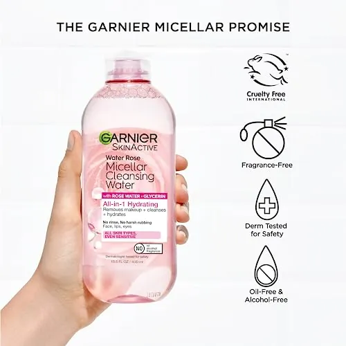 Garnier Rose Water Micellar Water Review image 6