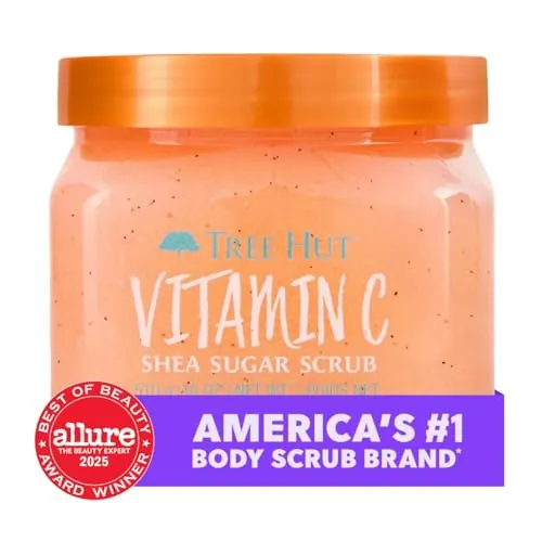 Tree Hut Vitamin C Body Scrub Review: Sugar Body Exfoliator image 4