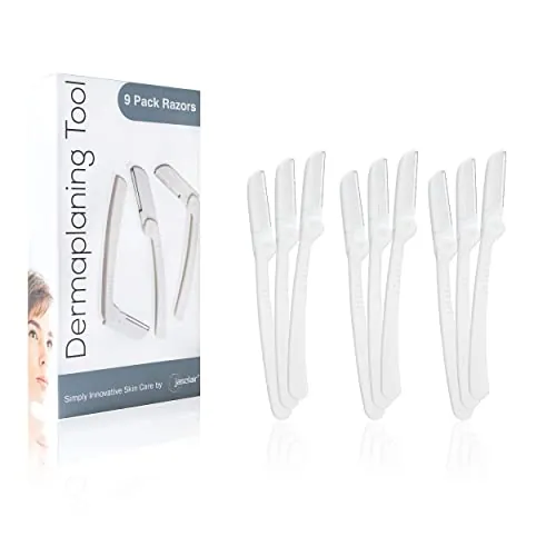 Jasclair Dermaplaning Razor Review: 9-Count Face Razors