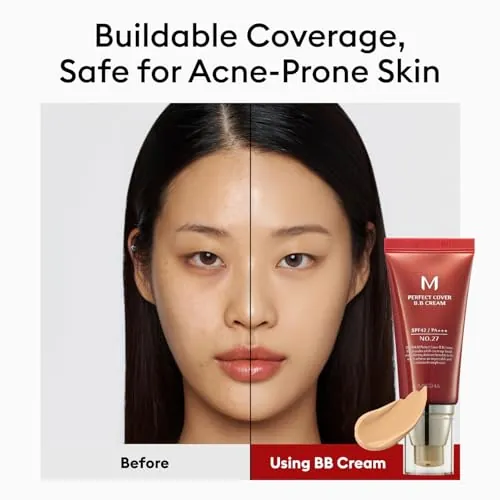 MISSHA M Perfect Cover BB Cream Review: SPF 42 BB Cream image 4