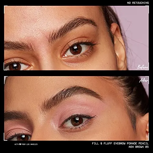 NYX Fill & Fluff Eyebrow Pomade Pencil Review image 4