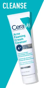 CeraVe Acne Foaming Cream Cleanser Review: 4% BPO Wash image 9