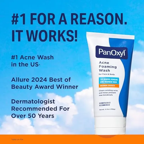 PanOxyl 10% Benzoyl Peroxide Acne Wash Review image 3