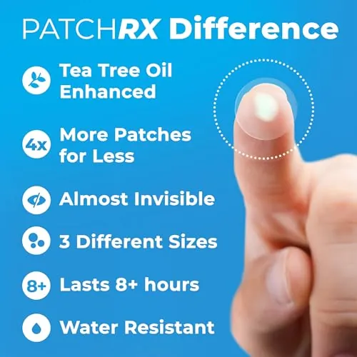 PatchRx Pimple Patches Review: 120 Hydrocolloid Acne Dots image 4