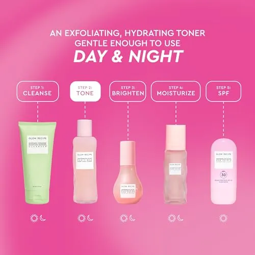 Glow Recipe PHA + BHA Face Toner Review: Exfoliating Toner image 6