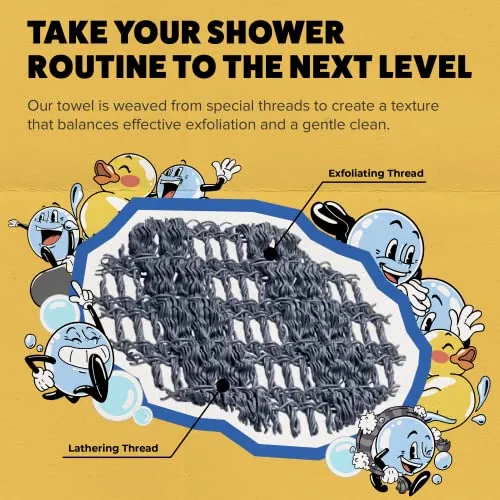 GOSHI Exfoliating Shower Towel Review: Body Washcloth image 6