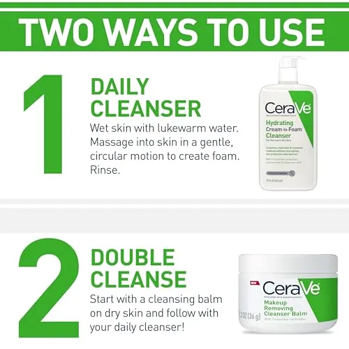 CeraVe Hydrating Cream to Foam Cleanser Review image 3