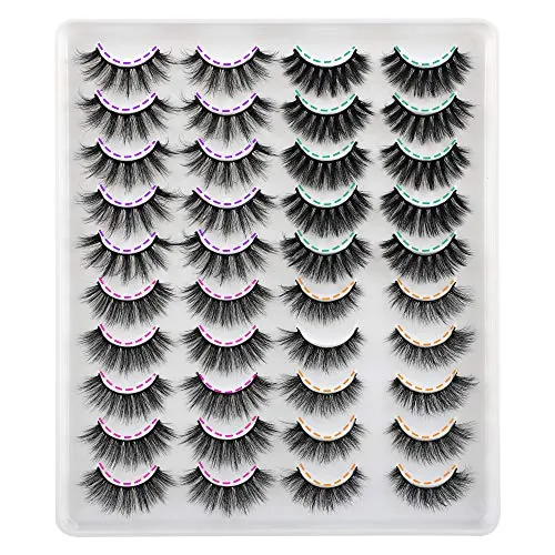 JIMIRE 20 Pairs False Eyelashes Review