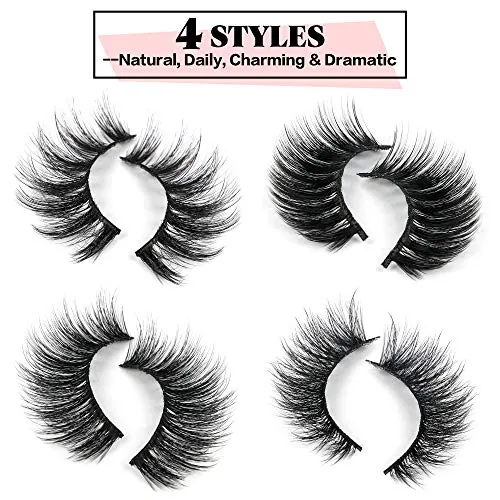 JIMIRE 20 Pairs False Eyelashes Review image 2