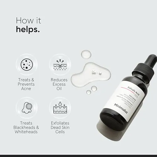 Minimalist Salicylic Acid 2% Face Serum Review image 3
