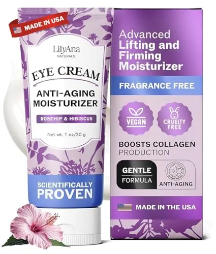 LilyAna Naturals Eye Cream Review: Dark Circles & Puffiness