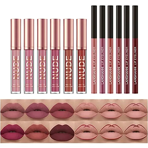 BestLand Matte Liquid Lipstick + Lip Liner Set Review image 2