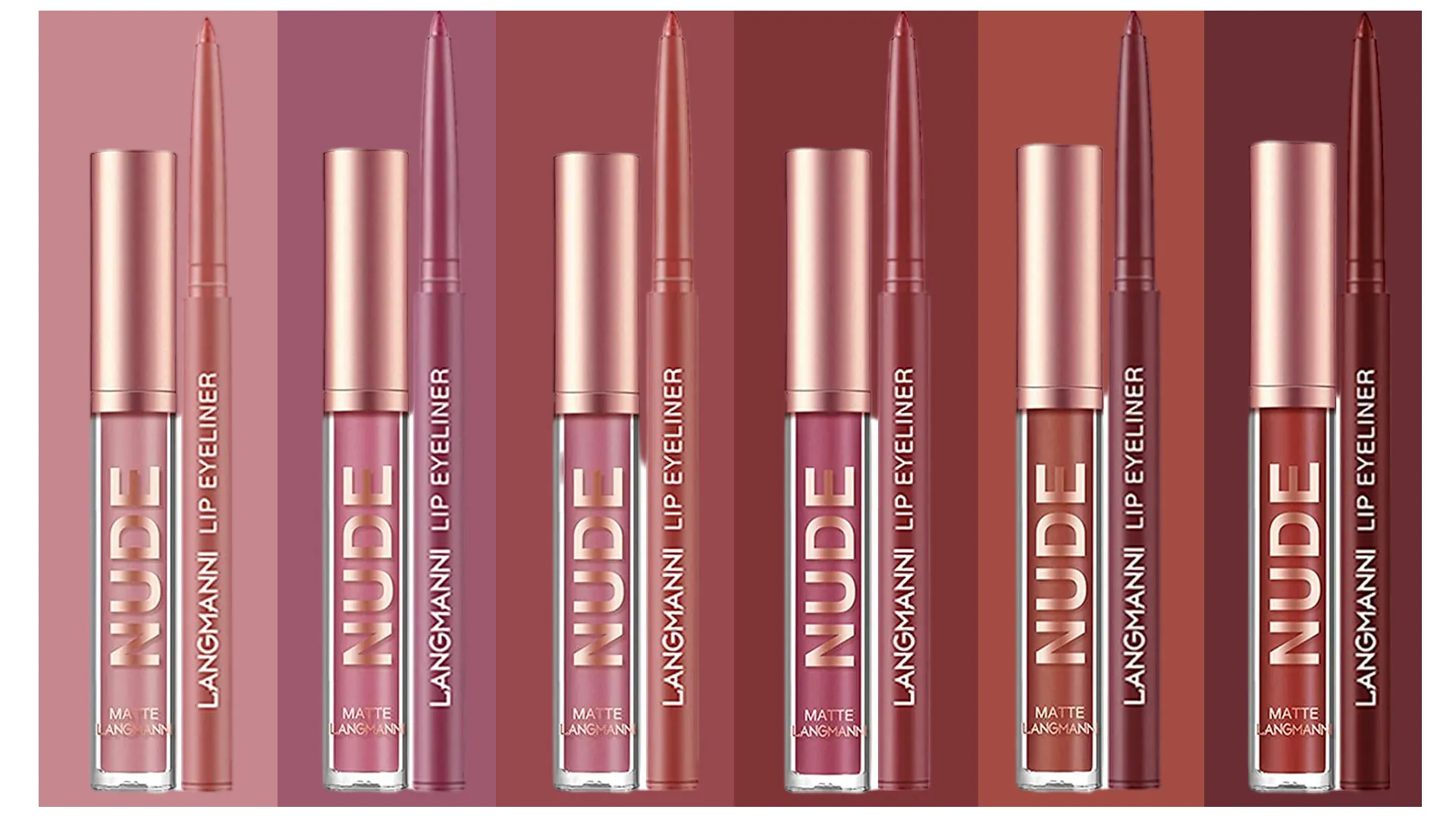BestLand Matte Liquid Lipstick + Lip Liner Set Review image 7