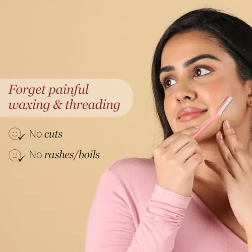 Carmesi Facial Razor for Women Review: Face Hair Removal image 2