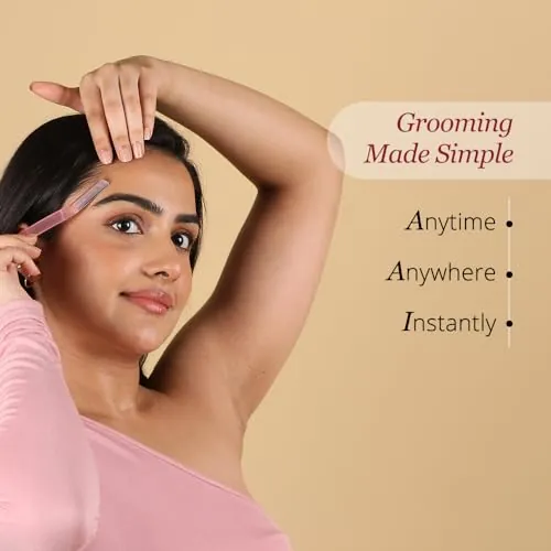Carmesi Facial Razor for Women Review: Face Hair Removal image 4