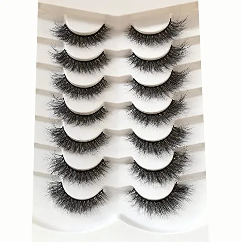 Pooplunch False Eyelashes Review: Wispy Cat Eye Lashes image 3