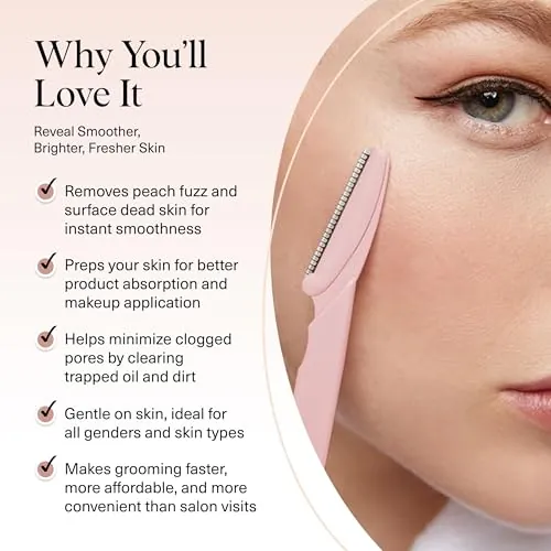 Kitsch Dermaplane Razor Review: Face Razor & Eyebrow Trimmer image 3