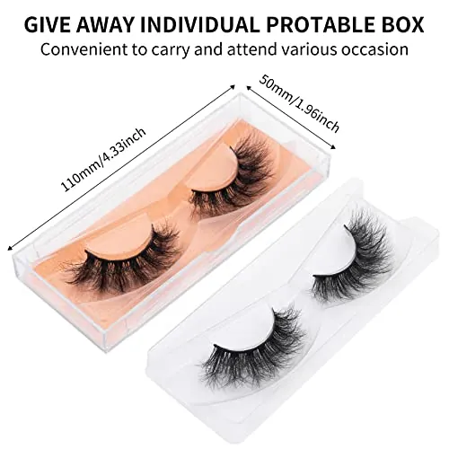 DYSILK Fluffy 16mm Lashes Review: 5 Pair Faux Mink Strips image 4