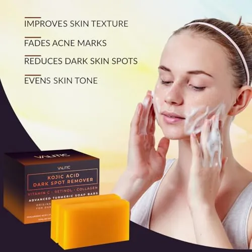 VALITIC Kojic Acid Soap Review: Dark Spot Remover Bar image 5