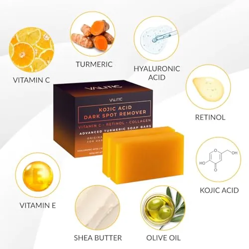 VALITIC Kojic Acid Soap Review: Dark Spot Remover Bar image 6