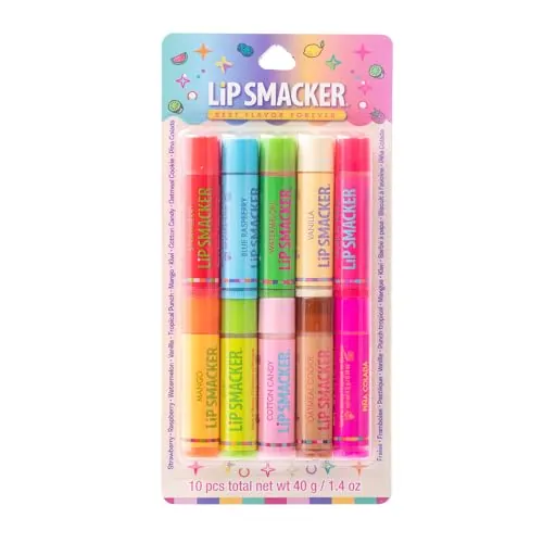 Lip Smacker Original & Best Party Pack - 10 Moi...