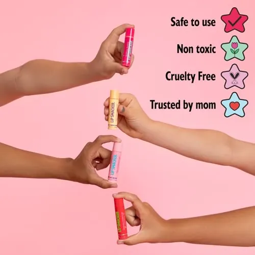 Lip Smacker Lippy Pals Review: Flavored Lip Balm Set image 5