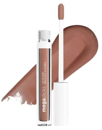 wet n wild MegaSlicks Lip Gloss Review: Nude Mood