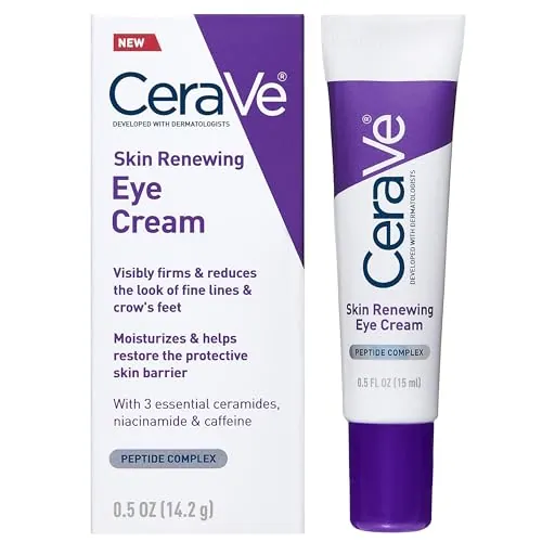 CeraVe Skin Renewing Eye Cream Review: Under Ey...