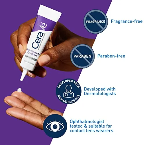 CeraVe Skin Renewing Eye Cream Review: Under Eye Cream image 4