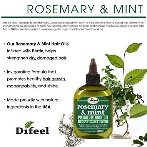 Difeel Rosemary and Mint Hair Oil Review image 2