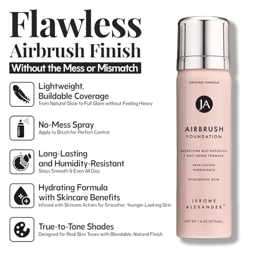 Jerome Alexander MagicMinerals AirBrush Foundation Review image 2