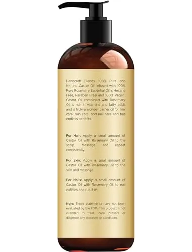 Handcraft Blends Castor Oil with Rosemary Oil Review image 2
