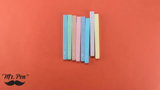 Mr. Pen Aesthetic Highlighters Review: Pastel 8-Pack image 7