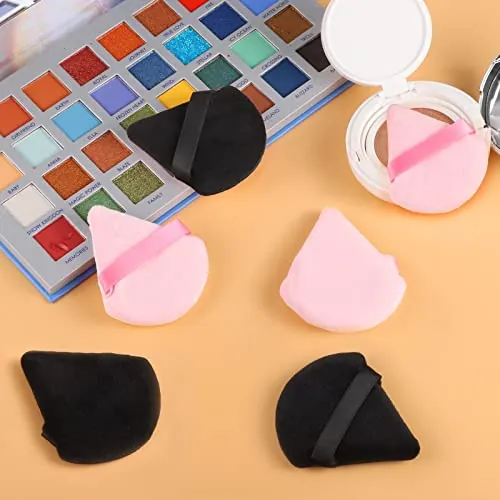 Pimoys 6 Pieces Powder Puff Review: Velour Makeup Puffs image 5
