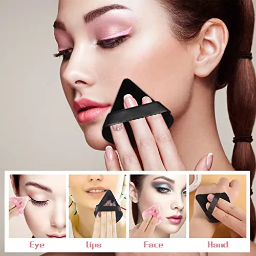 Pimoys 6 Pieces Powder Puff Review: Velour Makeup Puffs image 6