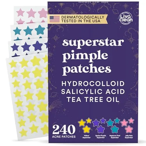 Livaclean 240CT Star Pimple Patches Review