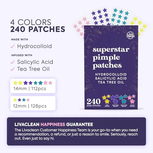 Livaclean 240CT Star Pimple Patches Review image 2