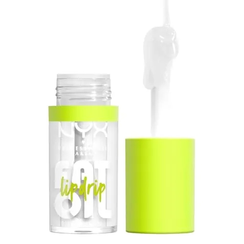 NYX Fat Oil Lip Drip Review: Clear Lip Oil Gloss