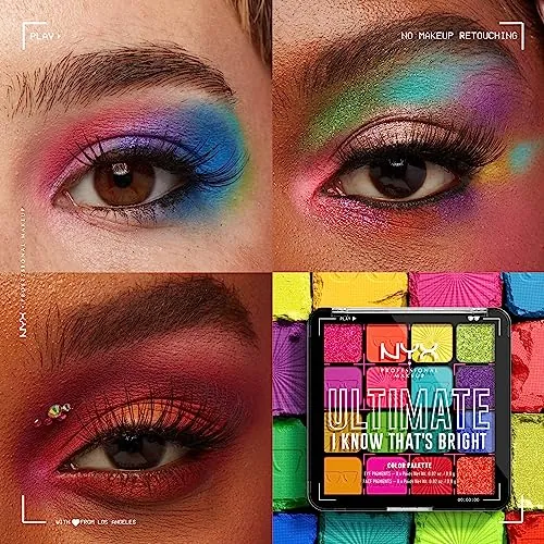NYX I Know That's Bright Eyeshadow Palette Review image 5