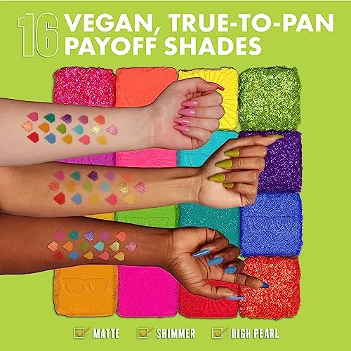 NYX I Know That's Bright Eyeshadow Palette Review image 6