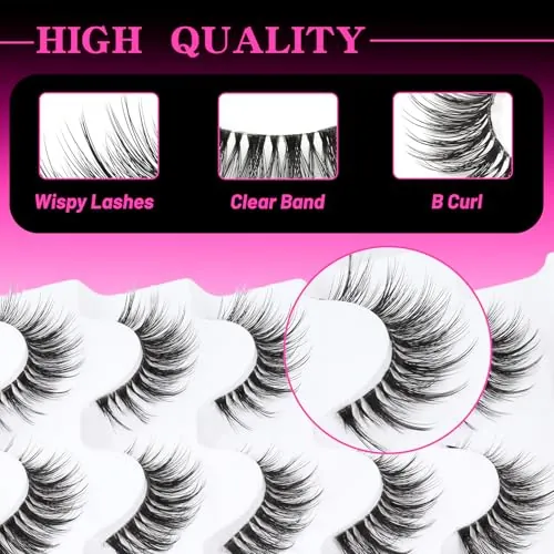 Veleasha G2 Wispy False Eyelashes Review image 4