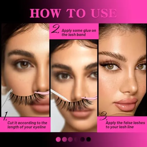 Veleasha G2 Wispy False Eyelashes Review image 5