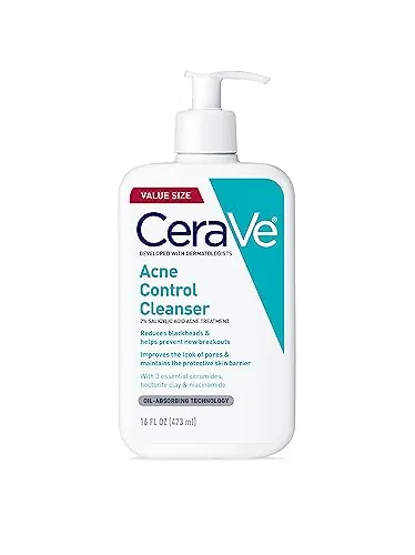 CeraVe Acne Control Cleanser Review: 2% Salicyl...