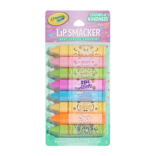 Lip Smacker Crayola Party Pack - 8 Moisturizing...