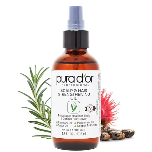 PURA D'OR Scalp & Hair Strengthening Oil Review