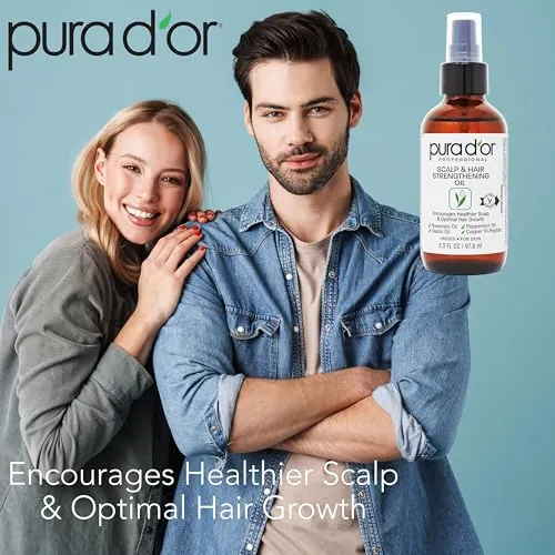 PURA D'OR Scalp & Hair Strengthening Oil Review image 4