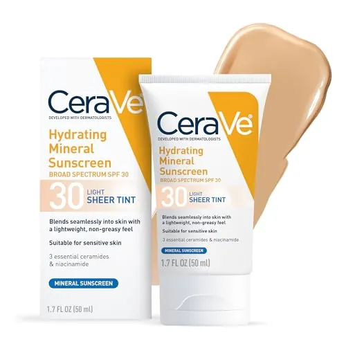 CeraVe Hydrating Mineral Sunscreen SPF 30 Review image 1