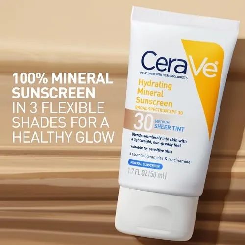 CeraVe Hydrating Mineral Sunscreen SPF 30 Review image 2