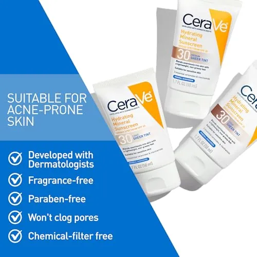 CeraVe Hydrating Mineral Sunscreen SPF 30 Review image 4